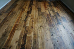 real antique wood floor