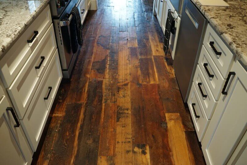 real antique wood floors
