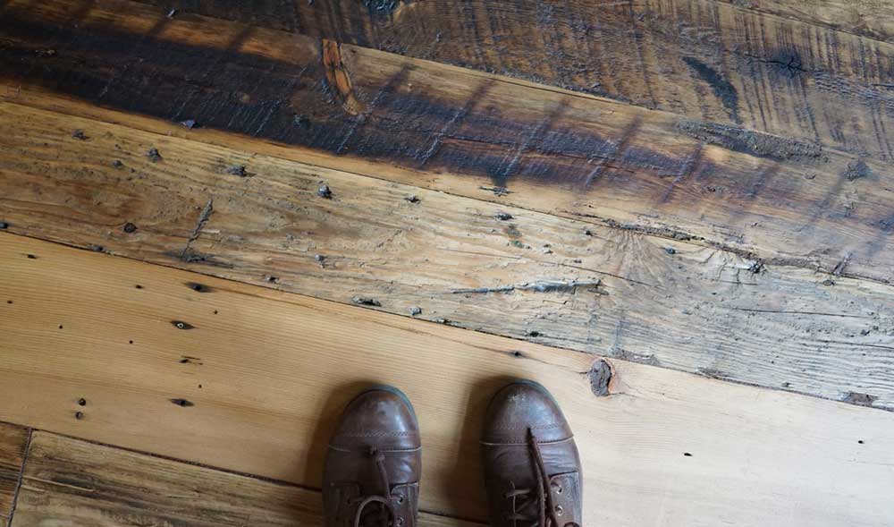 real antique wood reclaimed flooring antique