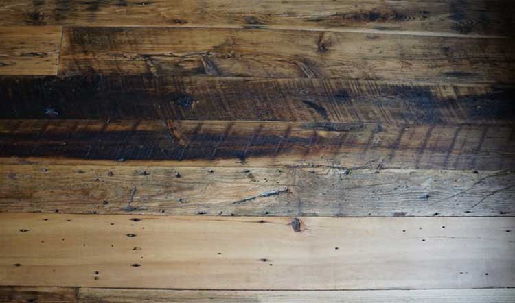 real antique wood reclaimed flooring old pub