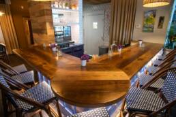 Real Antique Wood Custom Counter Top