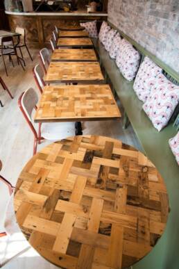 Real Antique Wood Custom Wood Tables