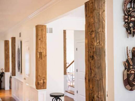 Hand-hewn Beams NJ Home